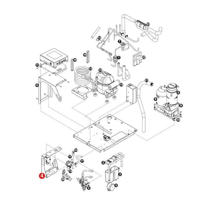 Follett Bracket, Reservoir Mount Ing, 4 01068162